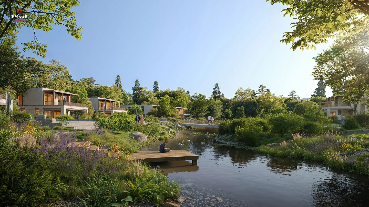 Developer visualization of the proposed Tbilisi garden residences