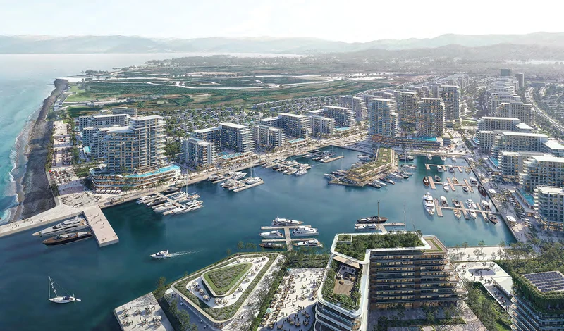 Harbour and city