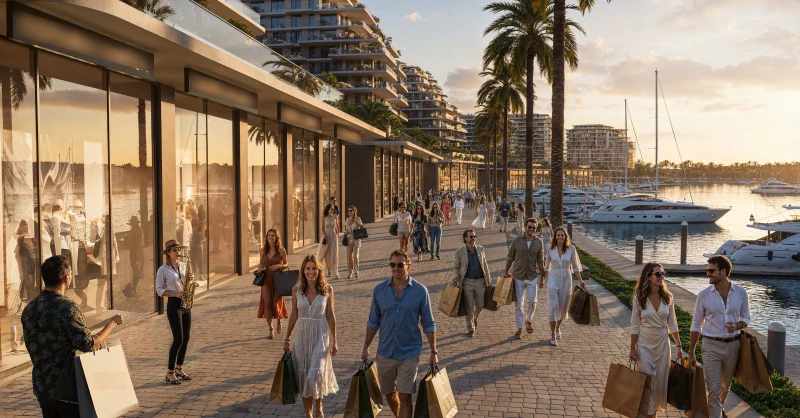 Retail at the quay