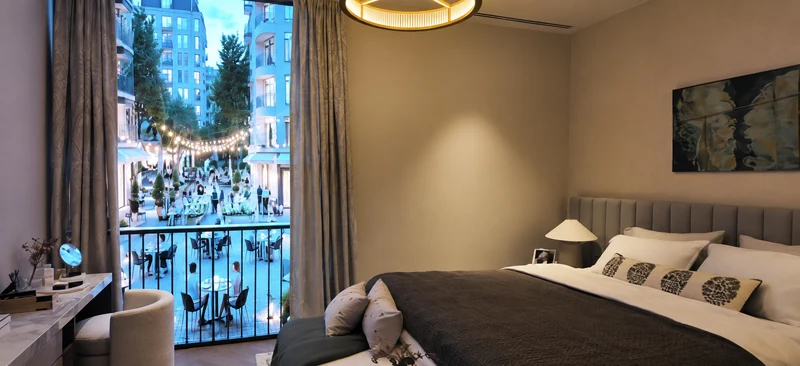 The bedroom
